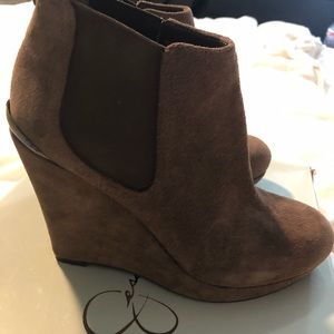 Jessica Simpson wedge ankle boot